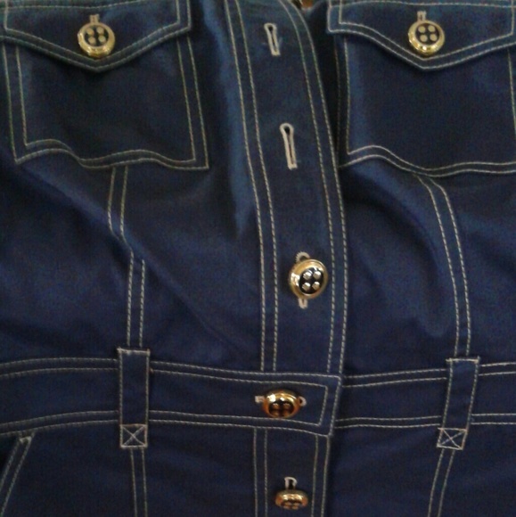 Ecetera  Denim look Dress . - Picture 5 of 6